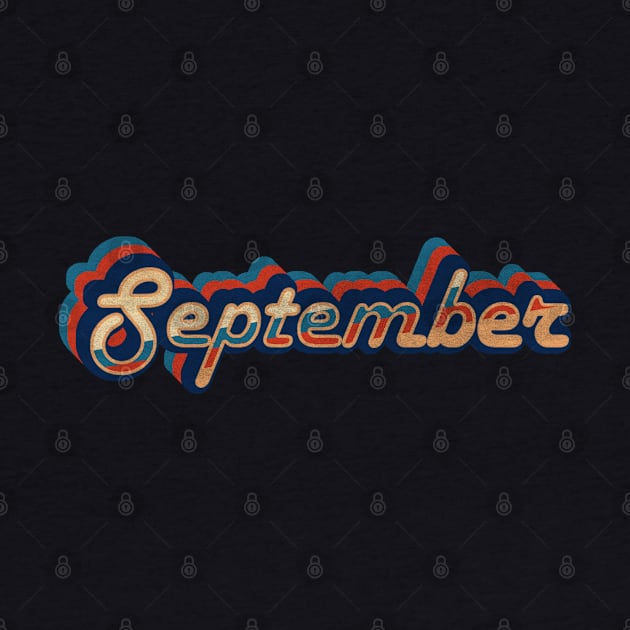 september - vintage retro 70s future b by lord cobra